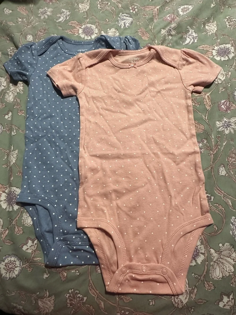 Baby girl Onesies NWOT 24M